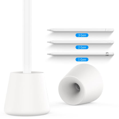 For Apple Pencil USB-C / 2 / 1 AhaStyle BD02 Silicone Base Pen Holder
