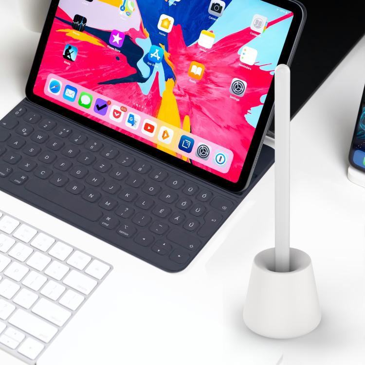 For Apple Pencil USB-C / 2 / 1 AhaStyle BD02 Silicone Base Pen Holder