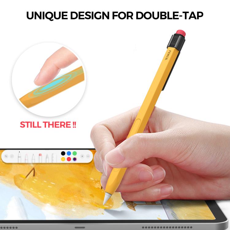 AhaStyle PT180-K Stylus Retro Anti-slip Protection Case, For Apple Pencil USB-C, For Apple Pencil 1, For Apple Pencil 2