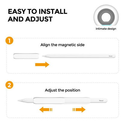 For Apple Pencil USB-C / 2  AhaStyle PT113-3 3pcs Silicone Pen Grip