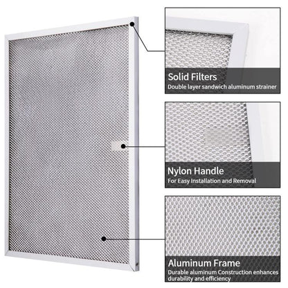 For Broan BPS1FA30 QS1 99010299 Range Hood 2pcs /Pack Grease Filter Replacement Parts