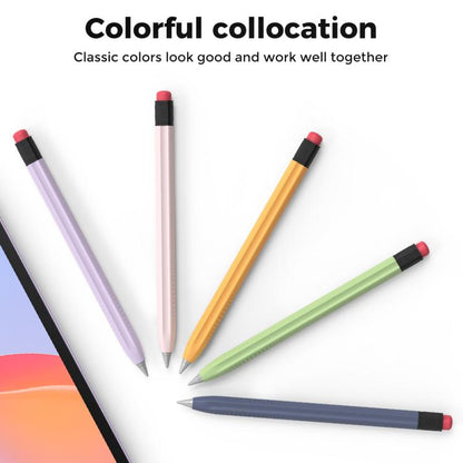 For Huawei M-Pencil 1 / 2 / 3 AhaStyle PT114-C Ultra-thin Pen Case, Pink+Black Pen Cap, Purple+Black Pen Cap, Green+Black Pen Cap, Orange+Black Pen Cap, Dark Blue+Black Pen Cap, Pink+Transparent Pen Cap, Purple+Transparent Pen Cap                      ...