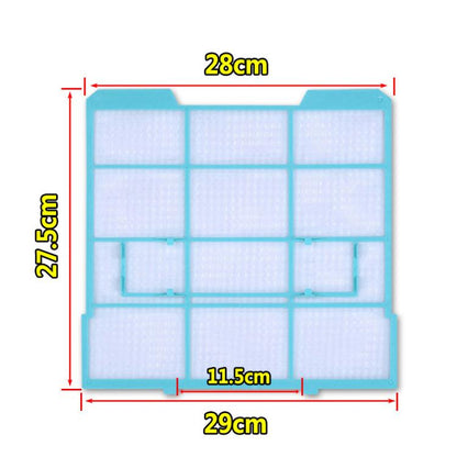 Filter Mesh For Midea Air Conditioner Replacement 1/1.5/2 HP Wall-Mounted Indoor Units, 29x27.5cm, 34.5x27.5cm, 32x27.5cm, 25.3x28cm, 30x29cm, 29.7x28cm, 37.7x29.4cm, 37.5x33cm, 28.2x26.5cm, 30.2x28cm, 35.9x43.7cm, 32.5x32cm, 30x32cm, 27x26.5cm, 28.5x2...