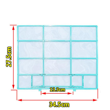 Filter Mesh For Midea Air Conditioner Replacement 1/1.5/2 HP Wall-Mounted Indoor Units, 29x27.5cm, 34.5x27.5cm, 32x27.5cm, 25.3x28cm, 30x29cm, 29.7x28cm, 37.7x29.4cm, 37.5x33cm, 28.2x26.5cm, 30.2x28cm, 35.9x43.7cm, 32.5x32cm, 30x32cm, 27x26.5cm, 28.5x2...