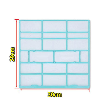 Filter Mesh For Midea Air Conditioner Replacement 1/1.5/2 HP Wall-Mounted Indoor Units, 29x27.5cm, 34.5x27.5cm, 32x27.5cm, 25.3x28cm, 30x29cm, 29.7x28cm, 37.7x29.4cm, 37.5x33cm, 28.2x26.5cm, 30.2x28cm, 35.9x43.7cm, 32.5x32cm, 30x32cm, 27x26.5cm, 28.5x2...