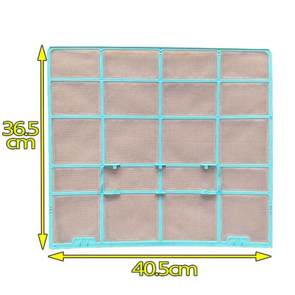 Filter Mesh For Midea Air Conditioner Replacement 1/1.5/2 HP Wall-Mounted Indoor Units, 29x27.5cm, 34.5x27.5cm, 32x27.5cm, 25.3x28cm, 30x29cm, 29.7x28cm, 37.7x29.4cm, 37.5x33cm, 28.2x26.5cm, 30.2x28cm, 35.9x43.7cm, 32.5x32cm, 30x32cm, 27x26.5cm, 28.5x2...