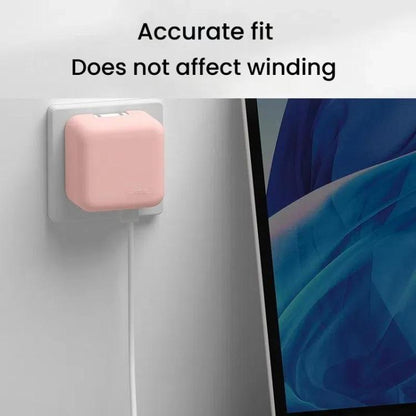 JRC S8130 A2579 Dual C Port 35W Adapter Silicone Protective Case, For MacBook Air 13.6 inch A2681 2022, For MacBook Air 15.3 inch A2941 2023, For MacBook Air 13.6 inch A3113 2024 M3, For MacBook Air 15.3 inch A3114 2024 M3������������������������������...