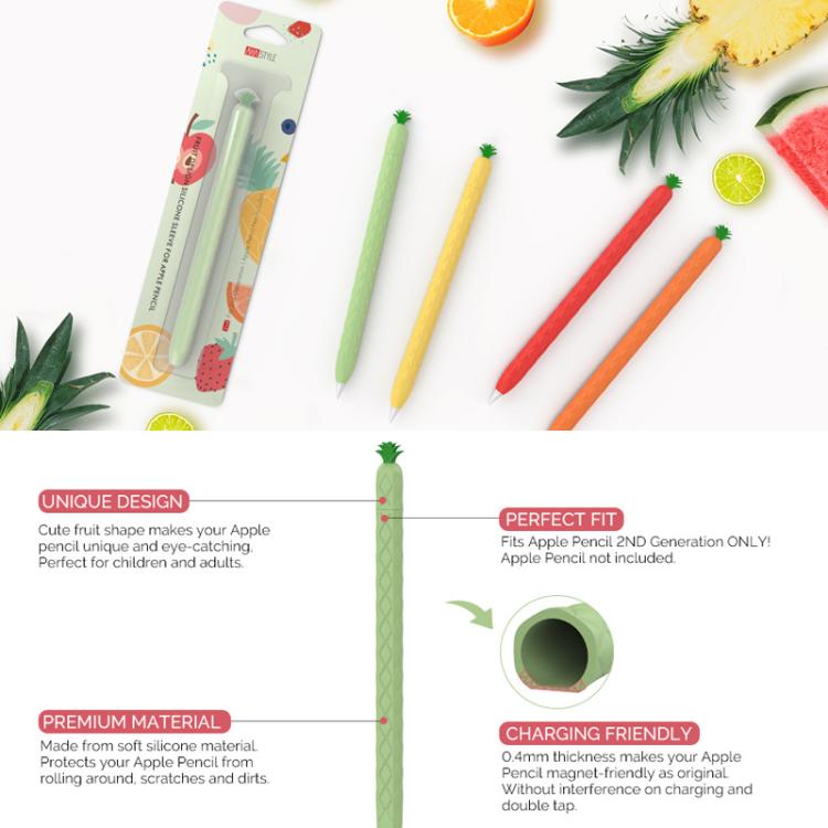 For Apple Pencil 2 AhaStyle PT106-2 Silicone Protective Pen Case