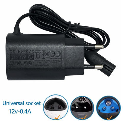 Chargeur universel UE pour rasoirs Braun Séries 1 / 2 / 3 / 4 / 5 / 7 / 9, prise UE