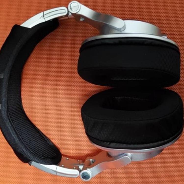 1pair Replacement Ear Pads for Pioneer SE-MS9BN SE-MS7BT SE-MS5T Headphones, Leather Type, Mesh Cloth Type, Ice Feel Type