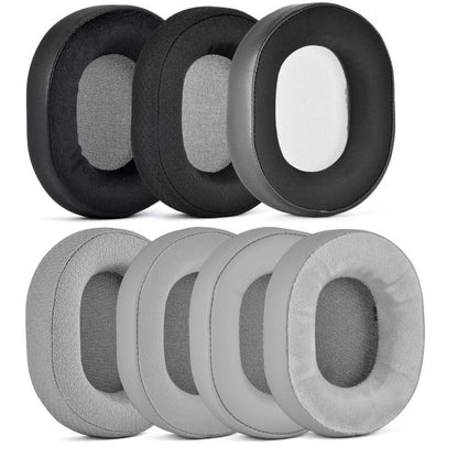 For Corsair HS55/HS55 Pro/HS65 Headset 1pair Replacement Ear Cushions Ear Pads, Ice Silk Black, Football Net Black, Leather + Velvet Black, Ice Silk Gray, Football Net Gray, Leather + Velvet Gray