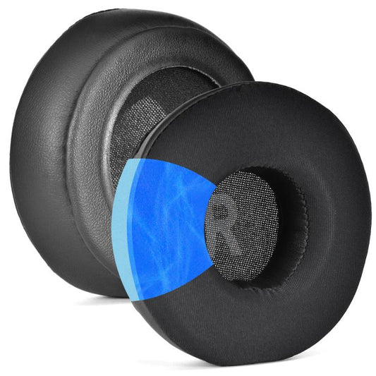 For Sony WH-CH500 / WH-CH510 Headset 1pair Ice-Cool Replacement Ear Cushions, Ice-Cool Black