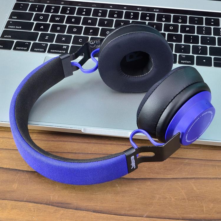 For Sony WH-CH500 / WH-CH510 Headset 1pair Ice-Cool Replacement Ear Cushions, Ice-Cool Black