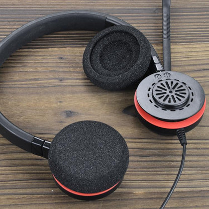 1pair Replacement Foam Ear Cushions for Jabra Evolve 20/20Se/30/30 II/40/65/65 II Headset, For Jabra Evolve 20