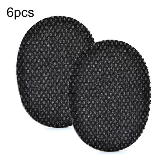 6pcs /Pack Ear Cushions For 3M WorkTunes Connect Series Headphones Noise Isolating Foam Pads, Mesh Cotton Pad, Hollow Type, Solid Type