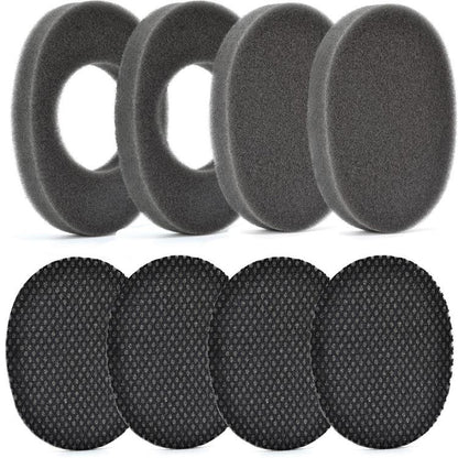 6pcs /Pack Ear Cushions For 3M WorkTunes Connect Series Headphones Noise Isolating Foam Pads, Mesh Cotton Pad, Hollow Type, Solid Type