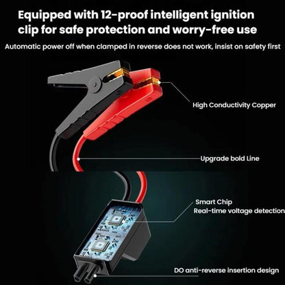 Car Emergency Starting Power Supply Inflatable Pump Integrated Machine, SUITU ST-9650B 4 x 1500mAh, SUITU ST-9650D 4 x 2000mAh