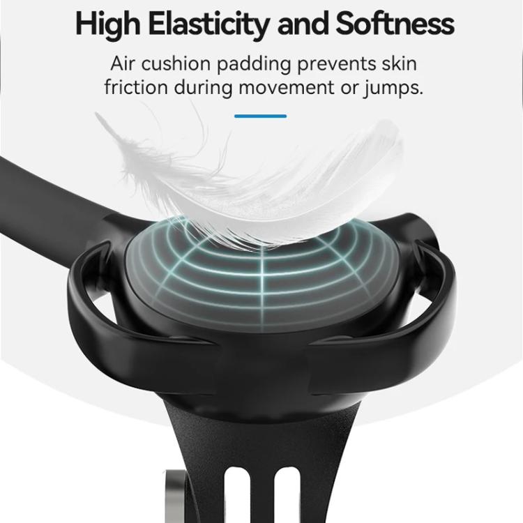 TELESIN Action Camera Neck Holder SE2.0 POV Perspective Bracket With Adjustable Chest Strap, SE2.0 Black, SE2.0 Gray