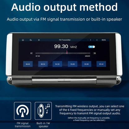 6.86 Inch Foldable Portable Bluetooth Car MP5 Player With MirrorLink/CarPlay/Android Auto Support, B5370, B5370+4LEDs Reversing Camera, B5370+8LEDs Reversing Camera, B5370+12LEDs Reversing Camera