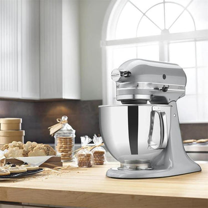 Bol mélangeur en acier inoxydable pour robots pâtissiers KitchenAid 4,5 et 5 pintes, bol mélangeur de 5 pintes