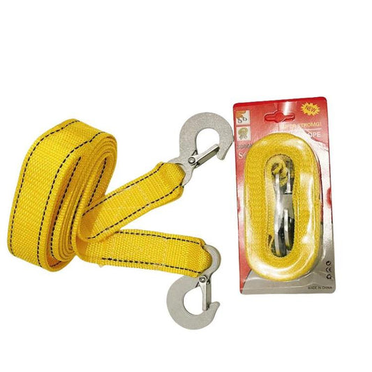 Cuerda de remolque de emergencia resistente de 4 m y 3 toneladas para automóviles, camiones y SUV