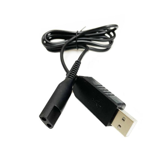 Câble de charge USB 12 V de remplacement pour rasoirs Braun séries 3/5/6/7/8/9