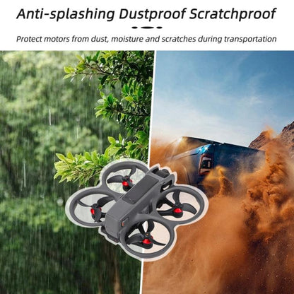 For DJI Avata 2 Sunnylife AT2-MD787 Motor Anti-dust Cover Aluminum Alloy Motor Protection Cover