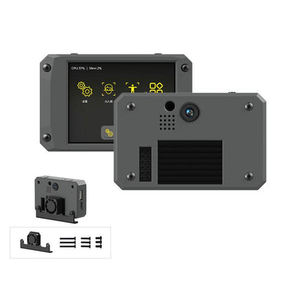Yahboom K230 Vision Module With 2.4-Inch HD Touch Screen 32G TF Card, Separate K230, With Fixed Bracket, With Angle Adjustable Bracket, With Heightened Angle Adjustable Bracket, With 2DOF Electric PTZ