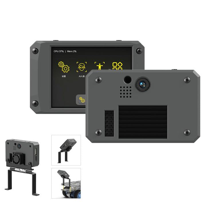 Yahboom K230 Vision Module With 2.4-Inch HD Touch Screen 32G TF Card, Separate K230, With Fixed Bracket, With Angle Adjustable Bracket, With Heightened Angle Adjustable Bracket, With 2DOF Electric PTZ