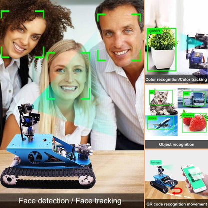 Yahboom K230 Vision Module With 2.4-Inch HD Touch Screen 32G TF Card, Separate K230, With Fixed Bracket, With Angle Adjustable Bracket, With Heightened Angle Adjustable Bracket, With 2DOF Electric PTZ