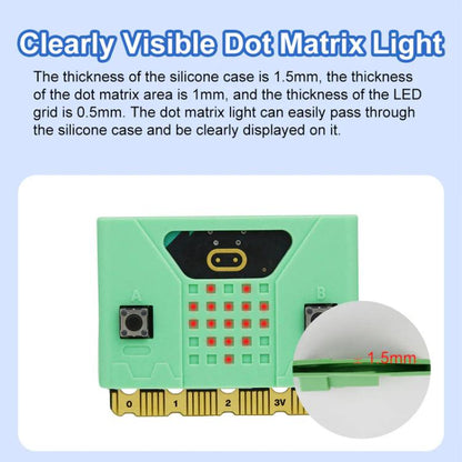 Yahboom For Micro:bit V1.5/ V2 Board Silicone Case Protective Shell