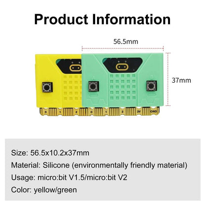 Yahboom For Micro:bit V1.5/ V2 Board Silicone Case Protective Shell