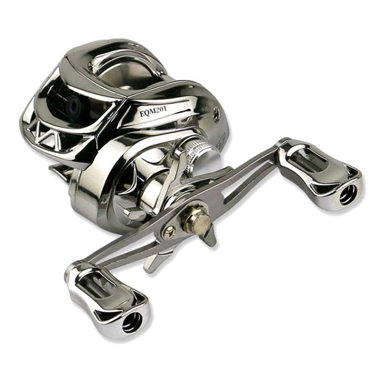 Baitcasting Fishing Reel 6.3:1 Gear Ratio with Magnetic Brake System, 12-Setting Adjustable, YUMOSH EQM201 Left Hand, YUMOSH EQM200 Right Hand