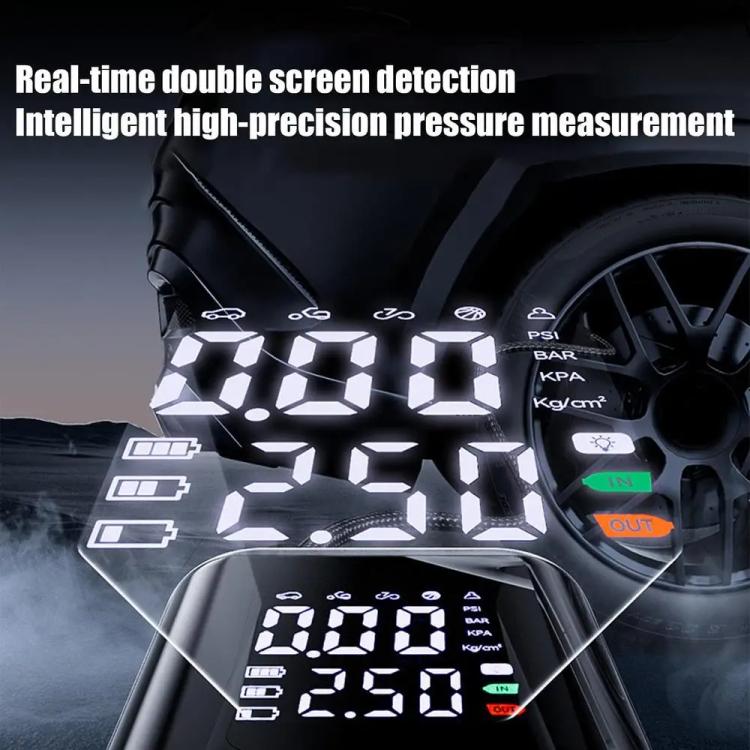 Portable Wireless Digital Display Car Automatic Air Pump, SUITU ST-9648B, SUITU ST-9648C With Cigarette Lighter