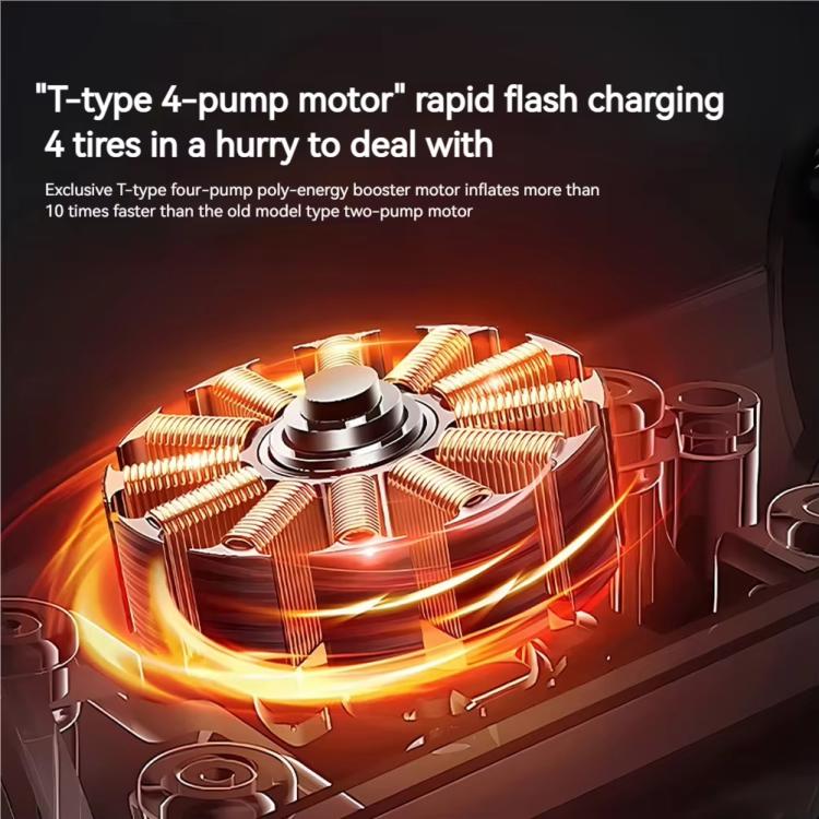 Portable Wireless Digital Display Car Automatic Air Pump, SUITU ST-9648B, SUITU ST-9648C With Cigarette Lighter
