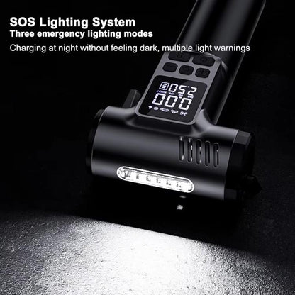 Car Air Pump With Window Breaker Cutting Tool Electric Portable Air Pump, ST-5529
