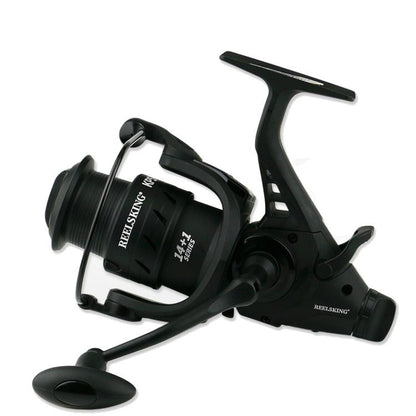 Dual Brake Fishing Reel Metal Shallow Spool & Zero-Gap Design for Long Casting, YUMOSHI KP3000, YUMOSHI KP4000, YUMOSHI KP5000, YUMOSHI KP6000, YUMOSHI KP7000, YUMOSHI KP8000