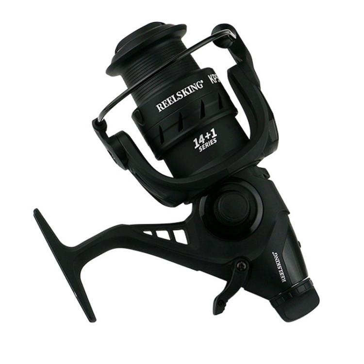 Dual Brake Fishing Reel Metal Shallow Spool & Zero-Gap Design for Long Casting, YUMOSHI KP3000, YUMOSHI KP4000, YUMOSHI KP5000, YUMOSHI KP6000, YUMOSHI KP7000, YUMOSHI KP8000