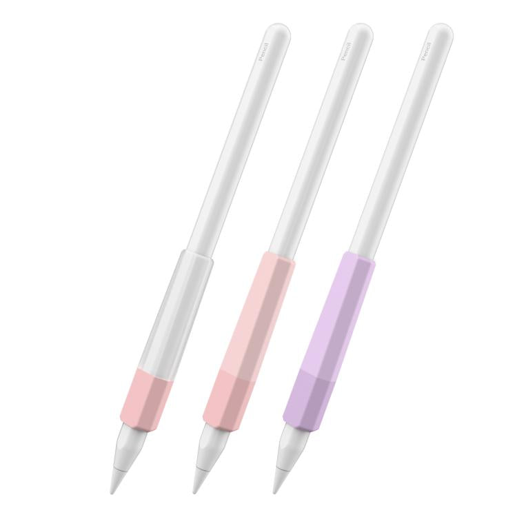 For Apple Pencil 3 / 2 / 1 AhaStyle PT185 3pcs /Set Silicone Pen Grip