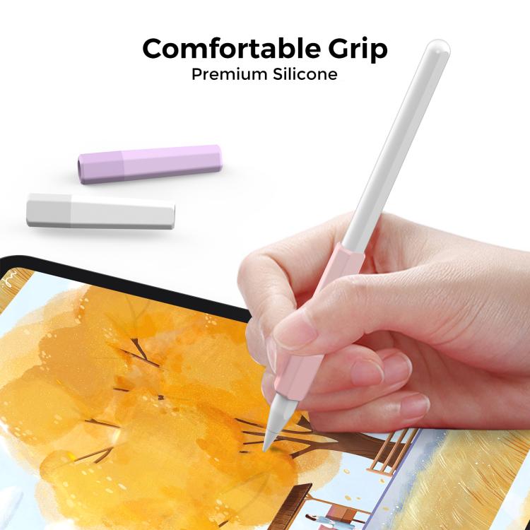 For Apple Pencil 3 / 2 / 1 AhaStyle PT185 3pcs /Set Silicone Pen Grip