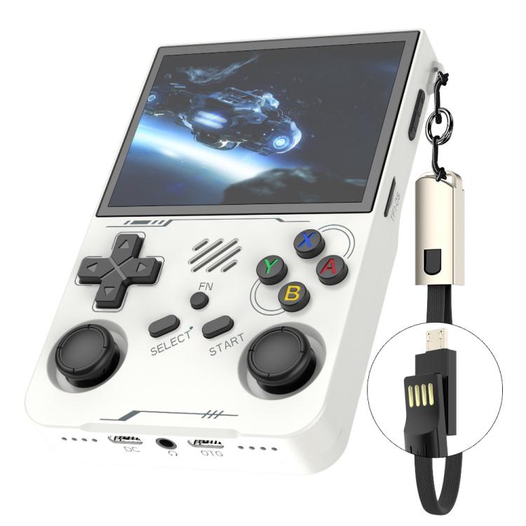 R36XX Dual-Band WiFi Handheld Game Console 3.5-Inch IPS HD Mipi Screen Open-Source Linux OS, 64G, 128G