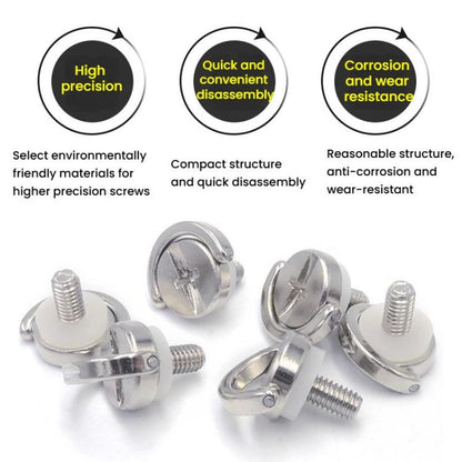 M4 Quick Release Screw Camera Drone Shoulder Strap Lanyard Screw, TF3224 2pcs, TF3425 2pcs