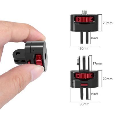 Action Camera 1/4 Metal Adapter Quick Release Mount