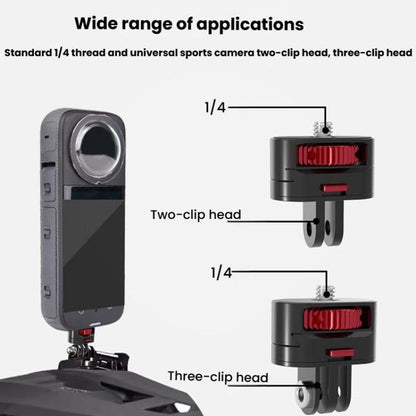 Action Camera 1/4 Metal Adapter Quick Release Mount