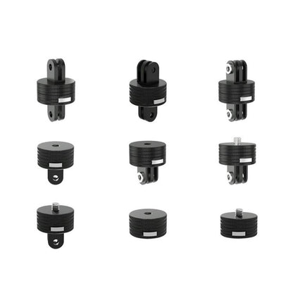 Action Camera Quick Release Adapter Tripod Accessories, TFSM100 1/4 Male To Female, TFSM101 1/4 Female To Female, TFSM102 1/4 Male To 2-page Card Slot, TFSM103 1/4 Female To 2-page Card Slot, TFSM104 1/4 Male To 3-page Card Slot                        ...