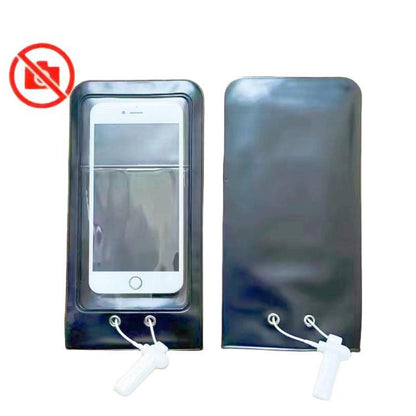 Privacy Phone Pouch with Locking Clasp Anti-Spy Photography Protection for Confidential Meetings & Workplace