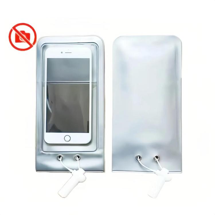 Privacy Phone Pouch with Locking Clasp Anti-Spy Photography Protection for Confidential Meetings & Workplace