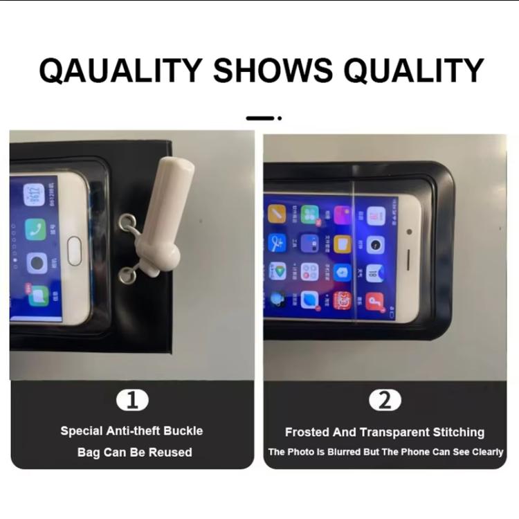 Privacy Phone Pouch with Locking Clasp Anti-Spy Photography Protection for Confidential Meetings & Workplace