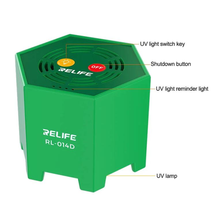 Smart UV Curing Lamp LED Ultraviolet Mobile Phone Repair Shadowless Glue Green Oil Quick-drying Oil Curing Lamp, RL014D