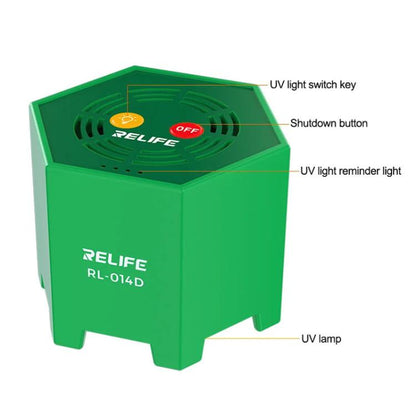 Smart UV Curing Lamp LED Ultraviolet Mobile Phone Repair Shadowless Glue Green Oil Quick-drying Oil Curing Lamp, RL014D
